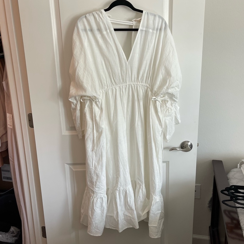Flowy White Dress